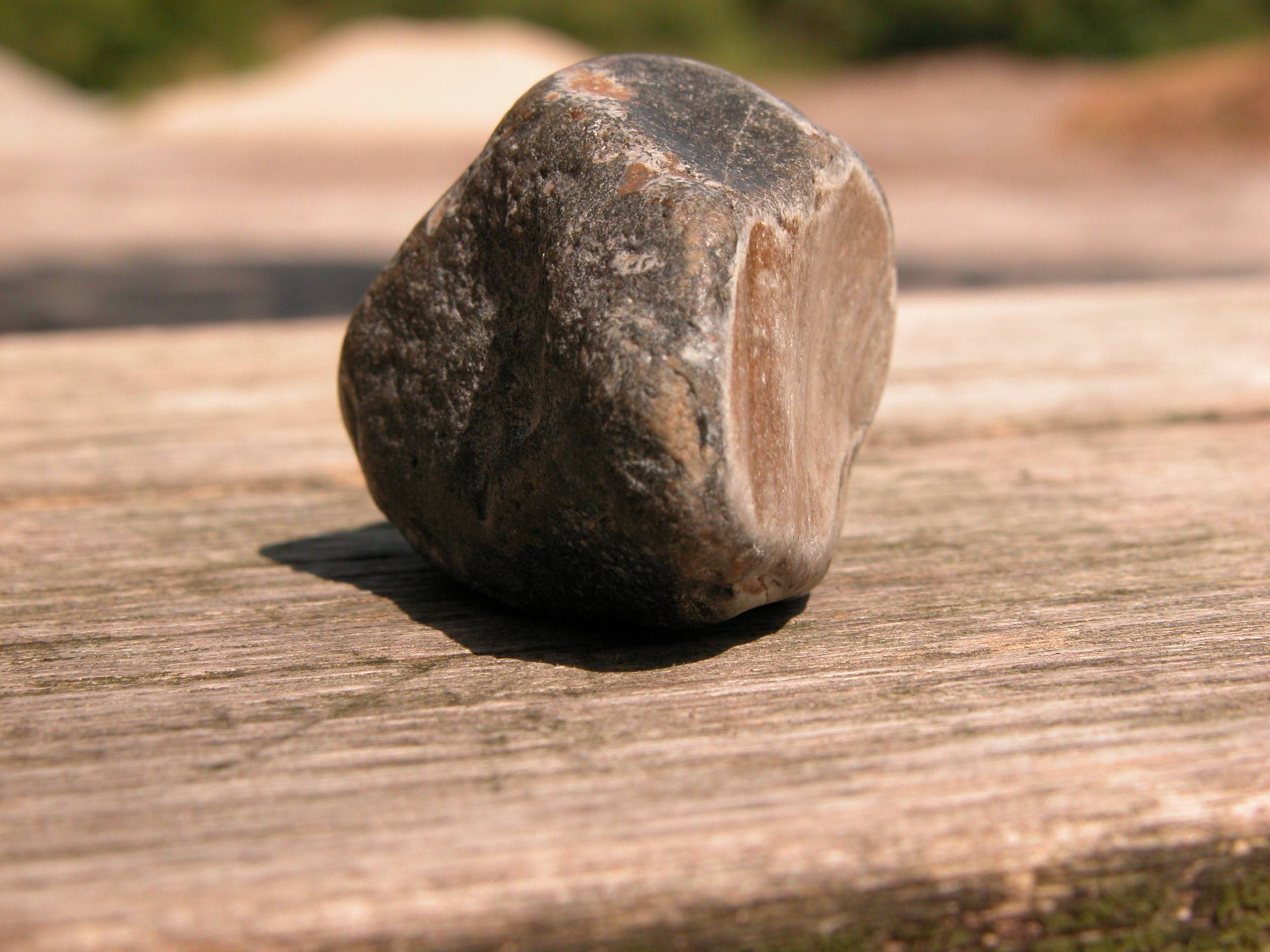 A rock.